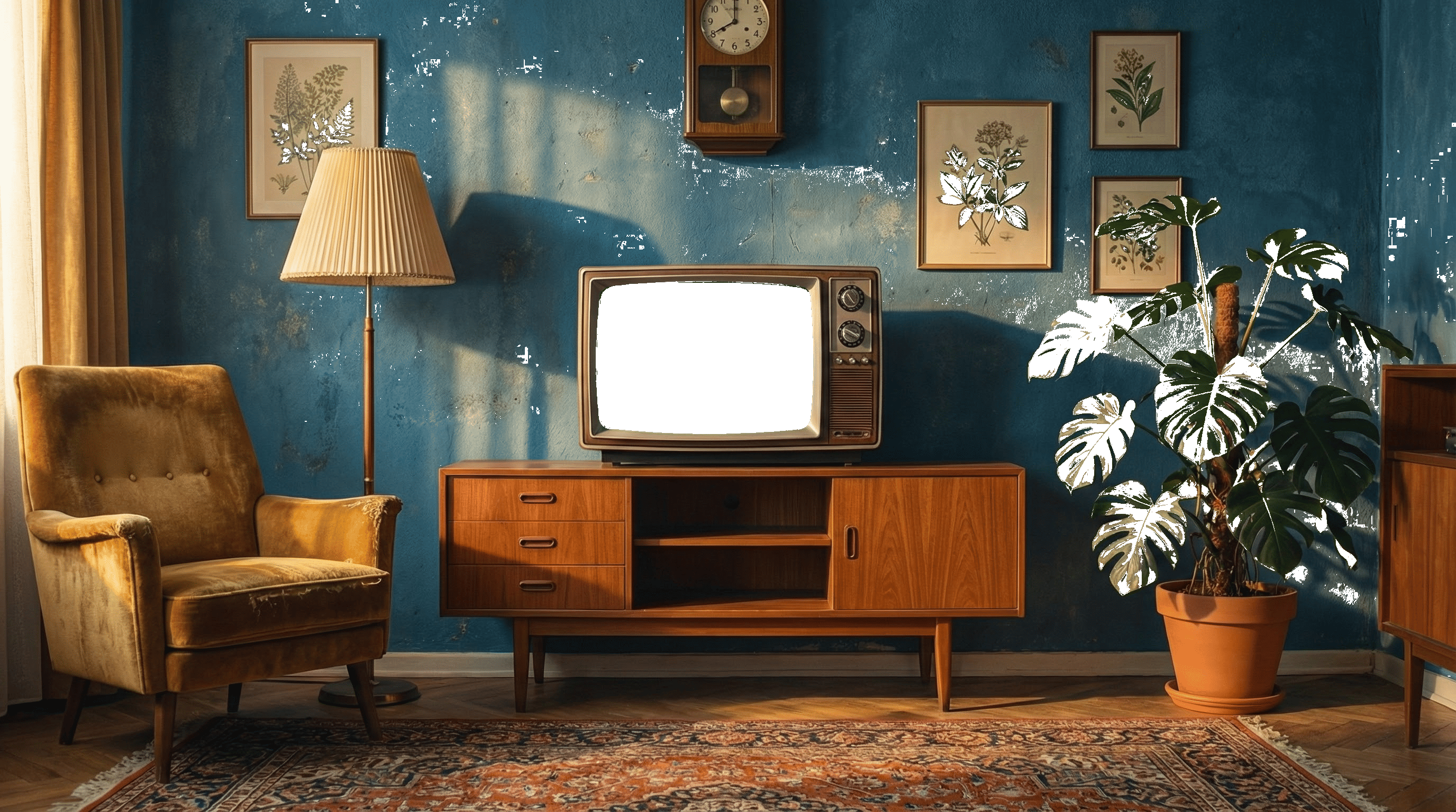 Retro TV Room