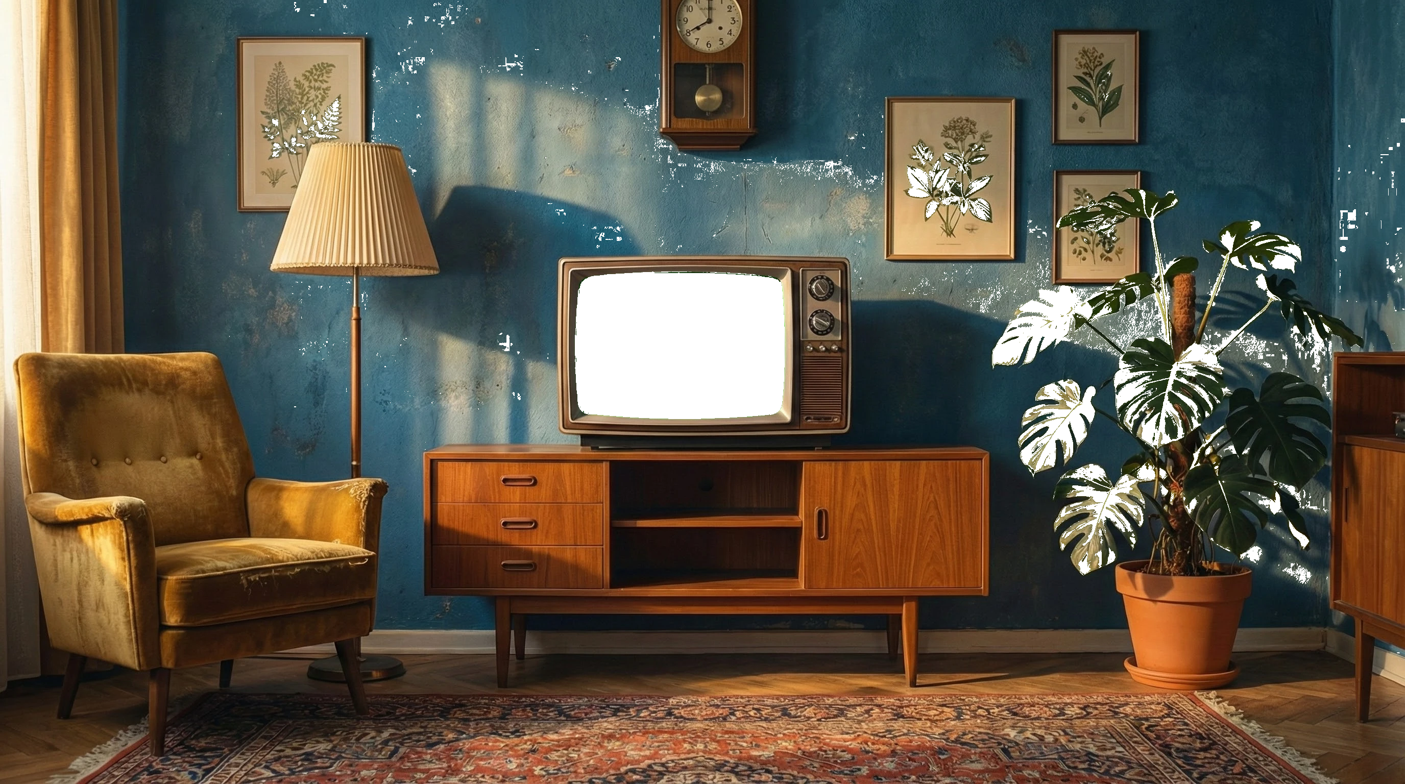 Retro TV Room